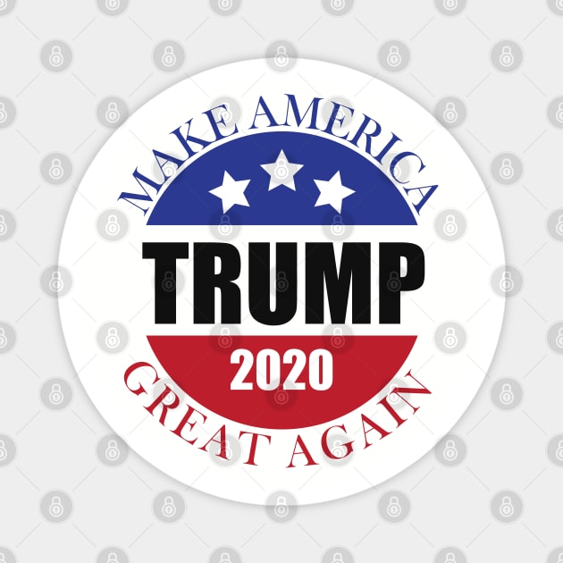 Trump 2020 Make America Great Again - ver 2 Magnet by G! Zone